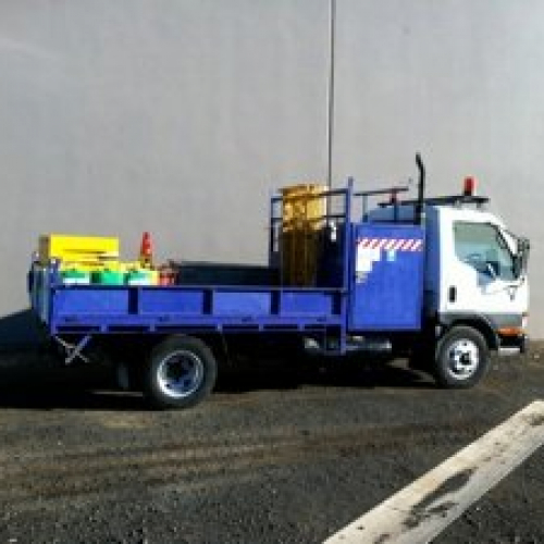 Vermeer Support Truck